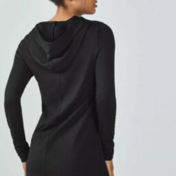FABLETICS Yukon BLACK HOODED DRESS SZ M - Picture 3 of 7